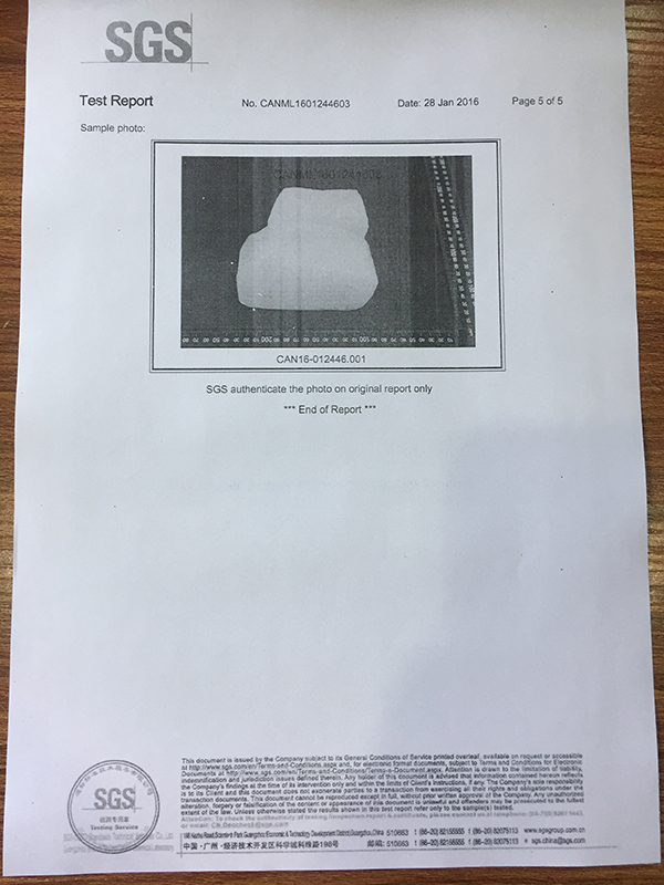 多环芳烃SGS检测报...