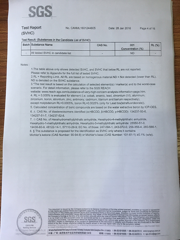 硅胶中多环芳烃SGS...