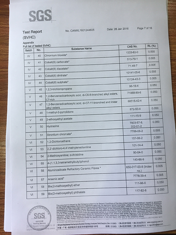 领苯二甲酸盐检测